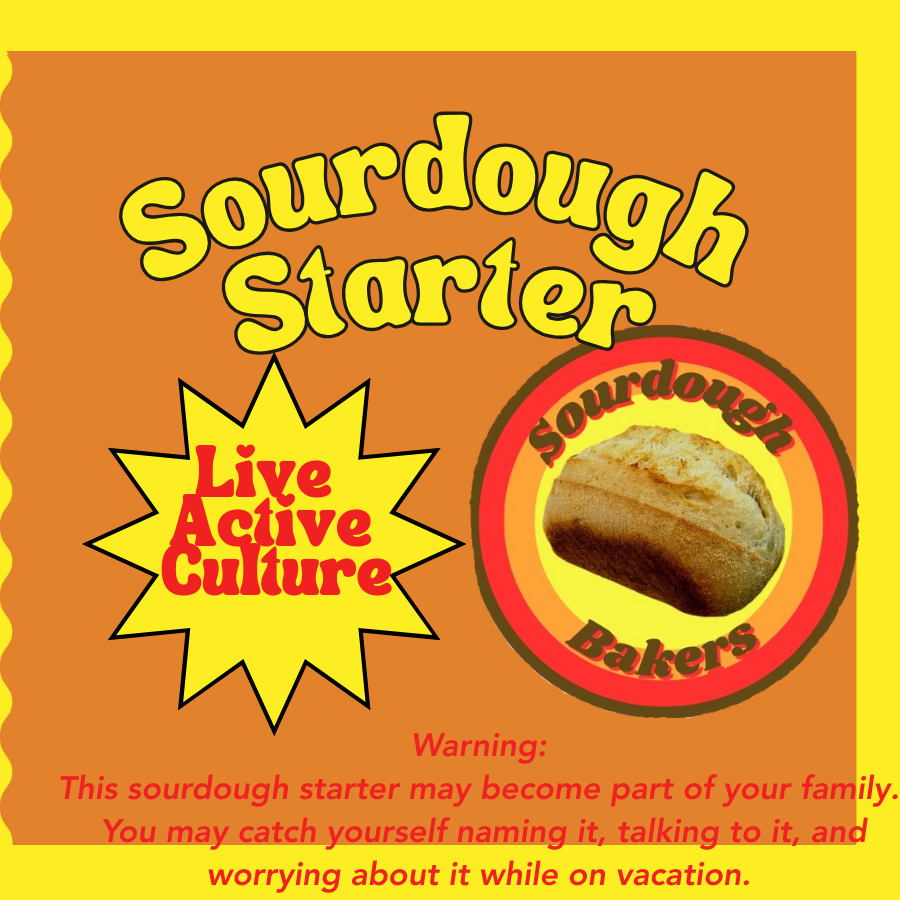 Sourdough Bakers-Active Live Sourdough Dehydrated Starter